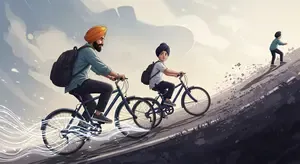 Discipline is Freedom: A Simple Biking Lesson Reminder