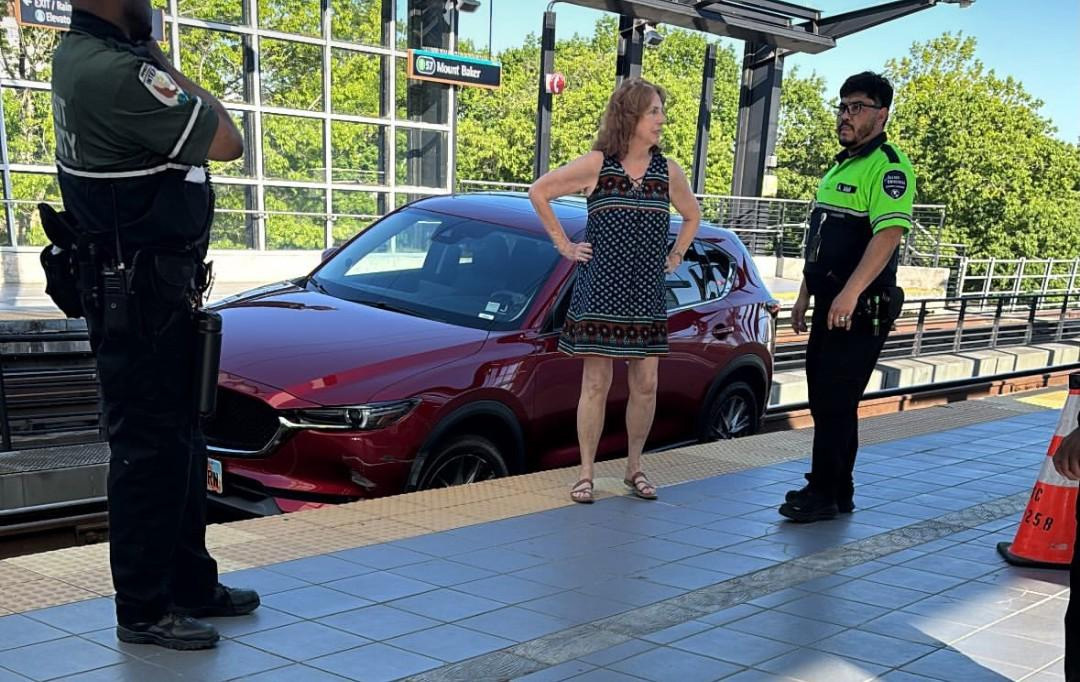 Woman Follows GPS Instructions, Somehow Drives Her Car Onto Railway Tracks and Into Train Station