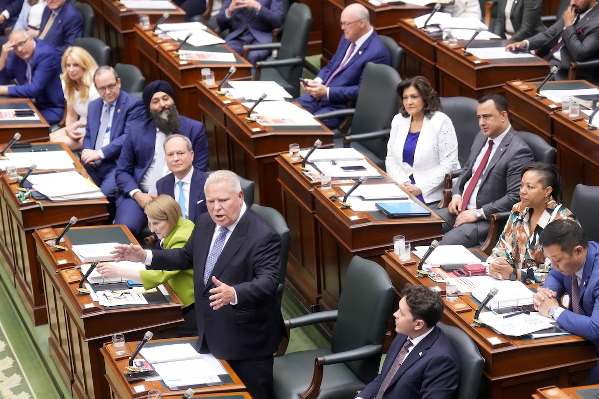 Ford government moves to shut Ontario legislature until October